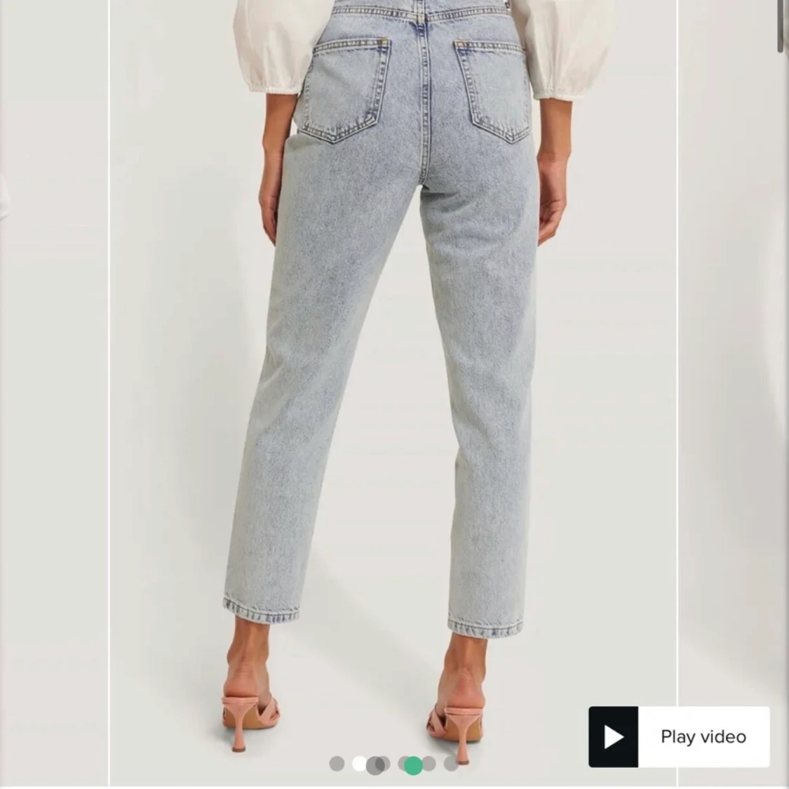 oanvända jeans från nakd, storlek xs/s - 90
