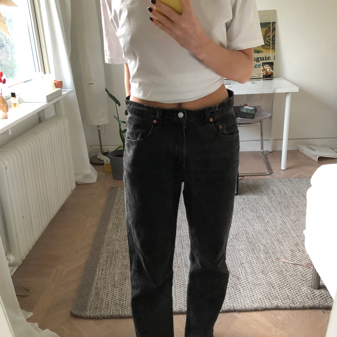 Levi’s 505 svarta jeans