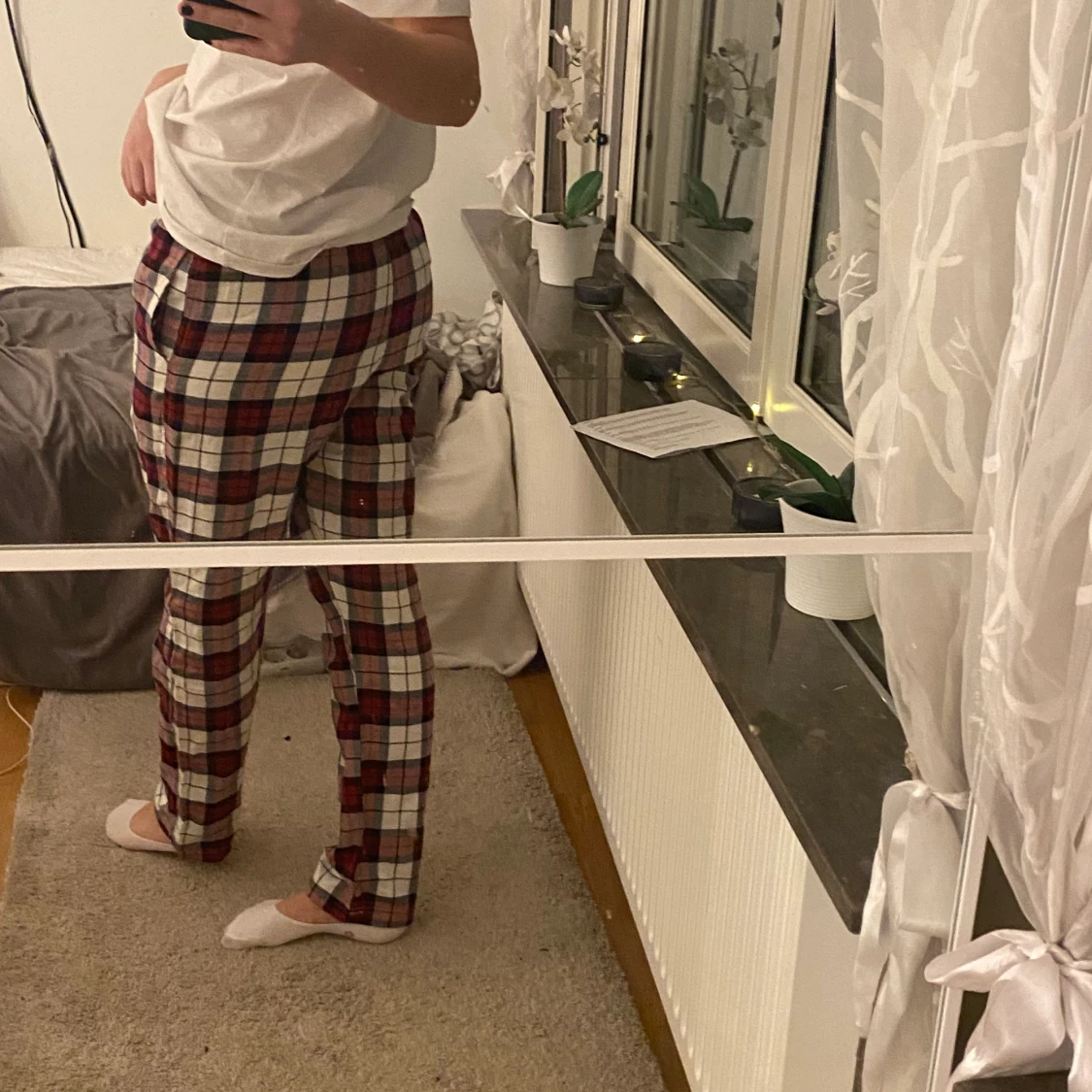 Pyjamasbyxor i flanell  - 91