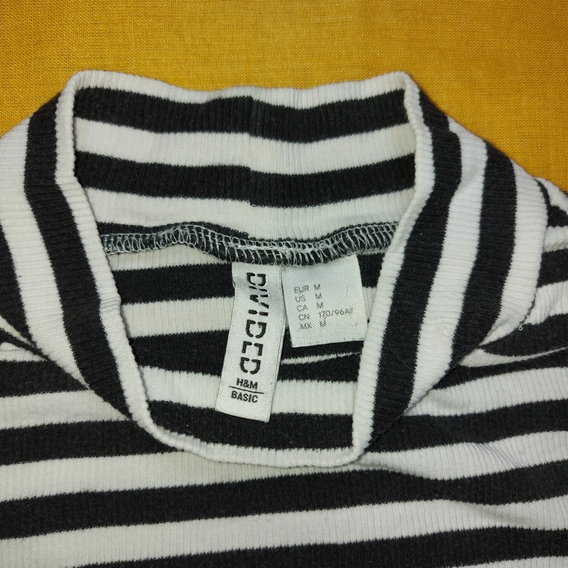 Randig turtleneck - 90