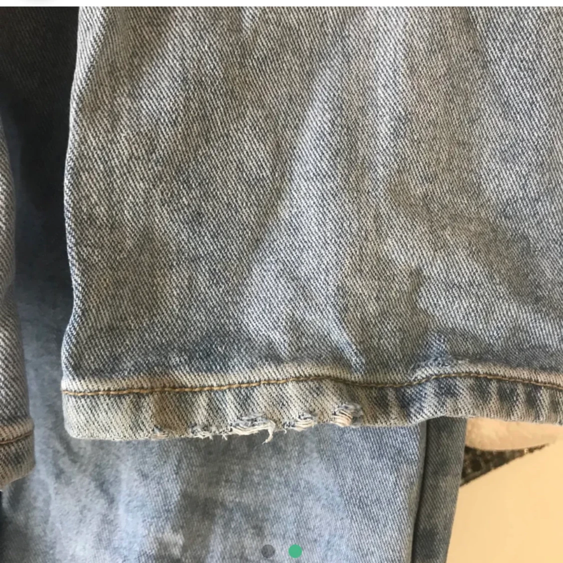 Raka jeans med slits - 91