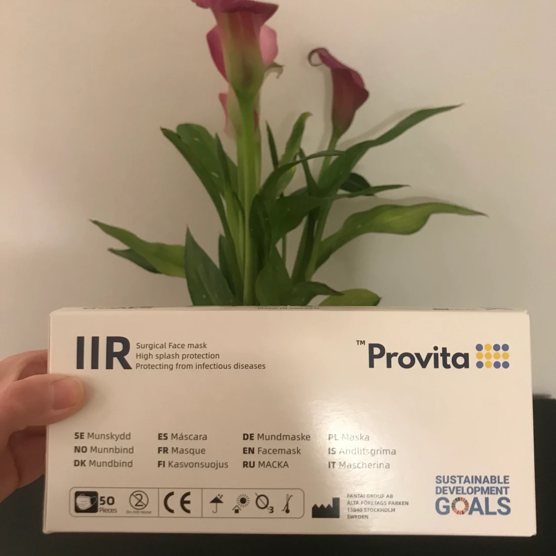 helt ny - Provita facemask 50st