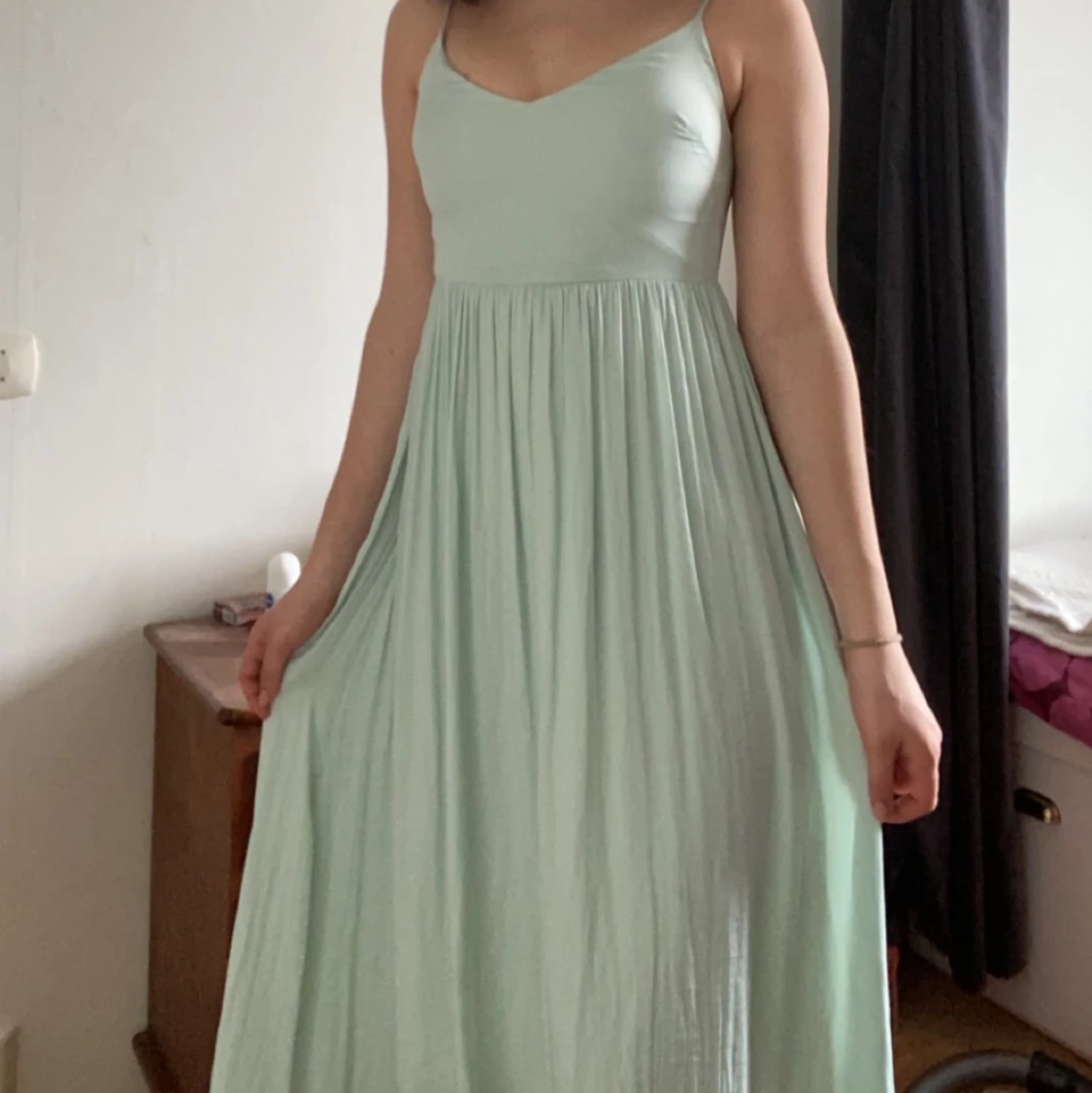 Mintgrön klänning