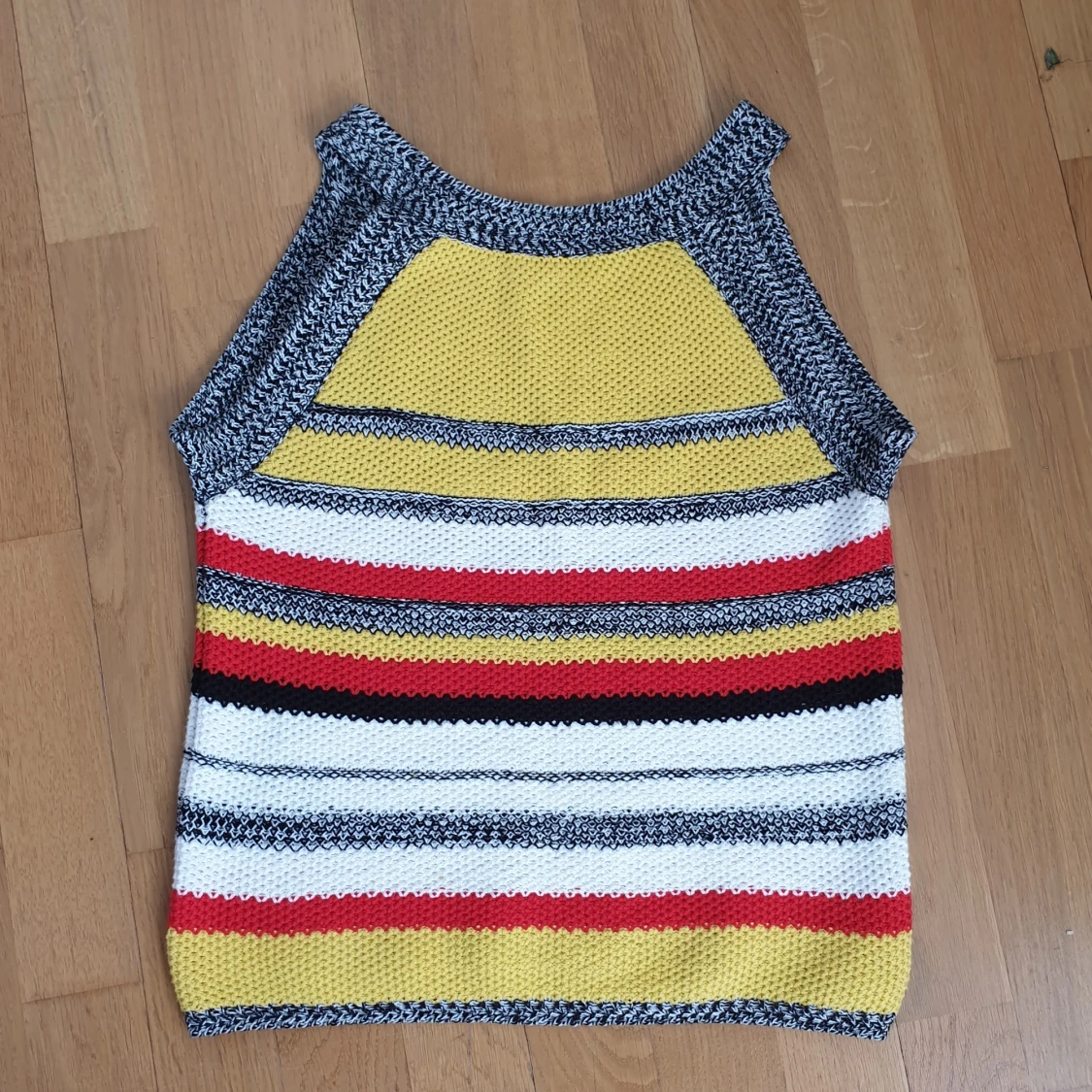 Virkat linne i vackra färger - 91