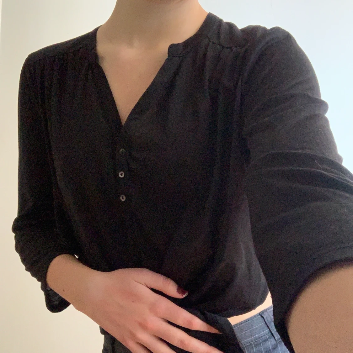 Svart tröja  - 90