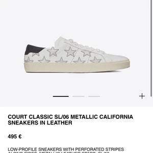 Saint Laurent sneakers.  - Orginalpris 4994kr-: säljer för 450kr
