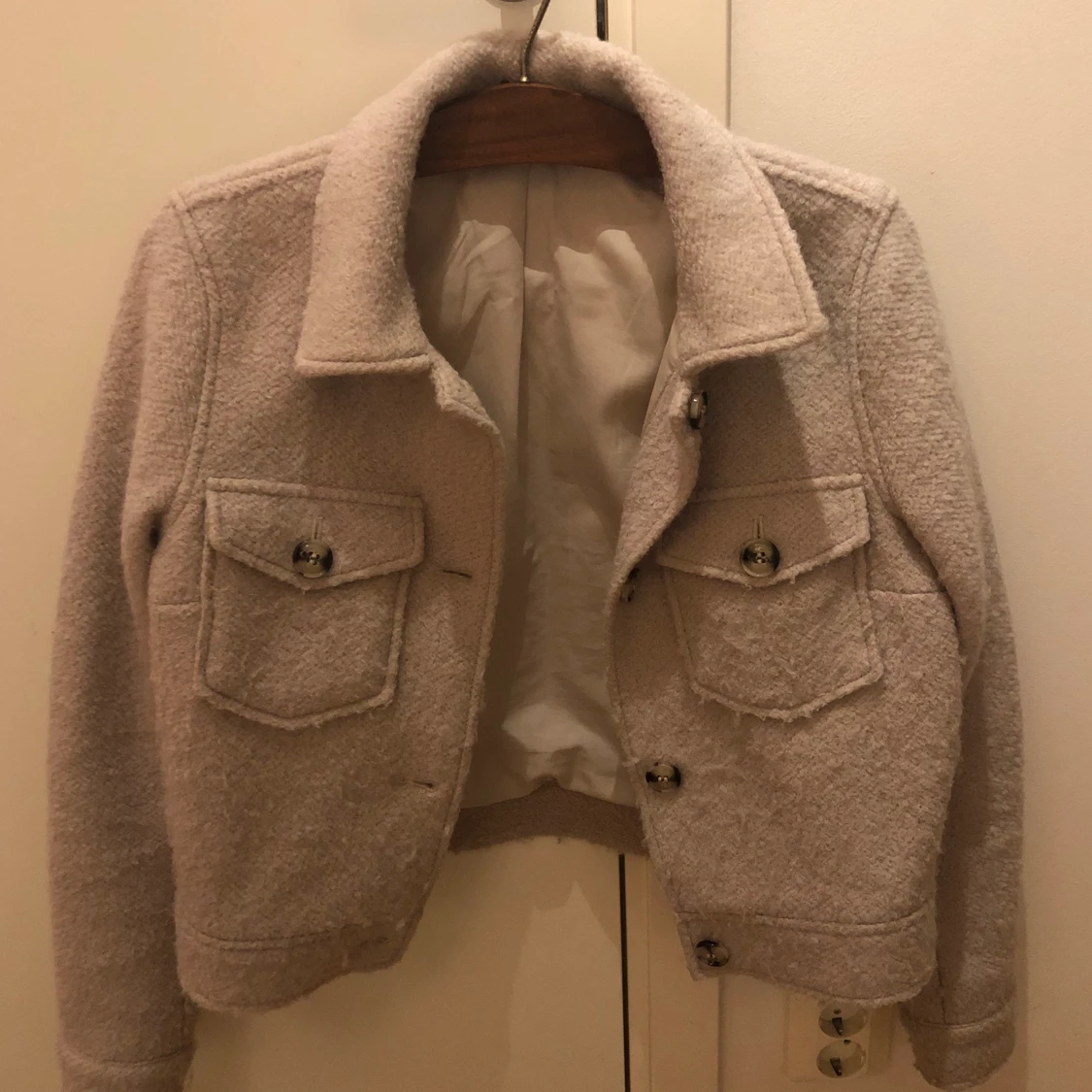 Beige-grå jacka - 90