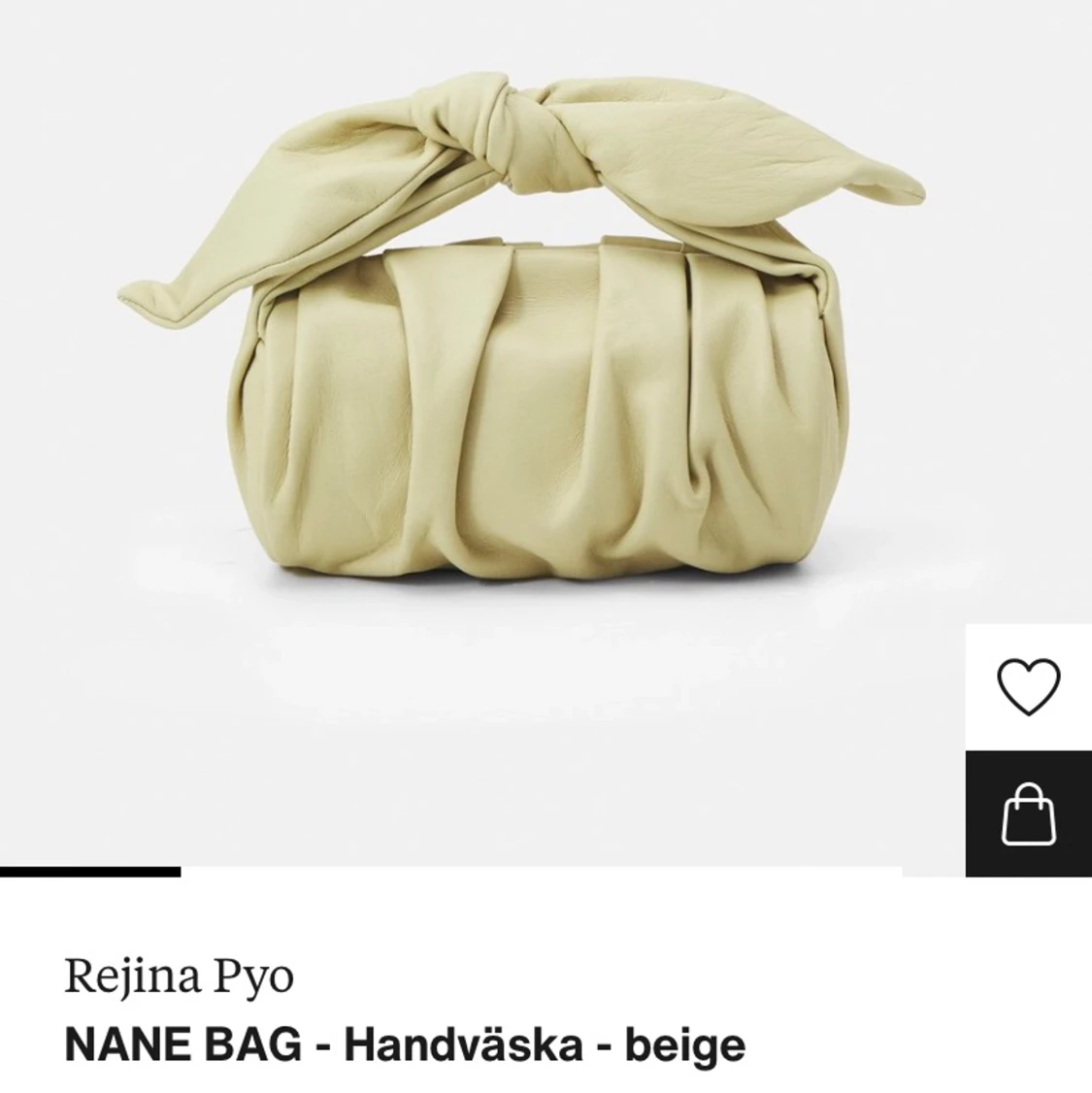 REJINA PYO nane bag beige