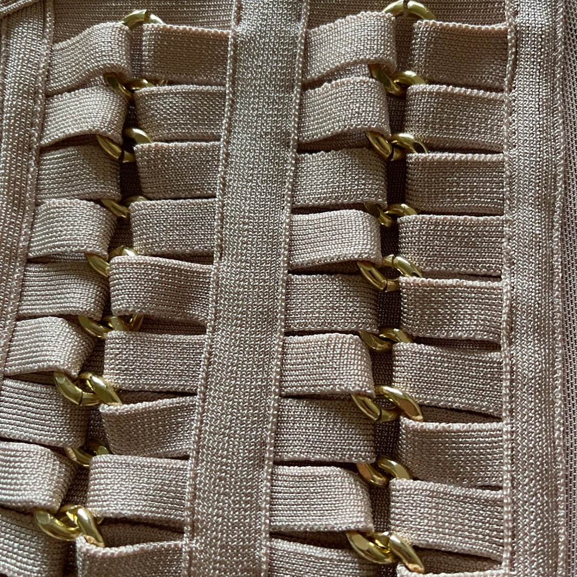 Ljus rosa bandage klänning  - 91