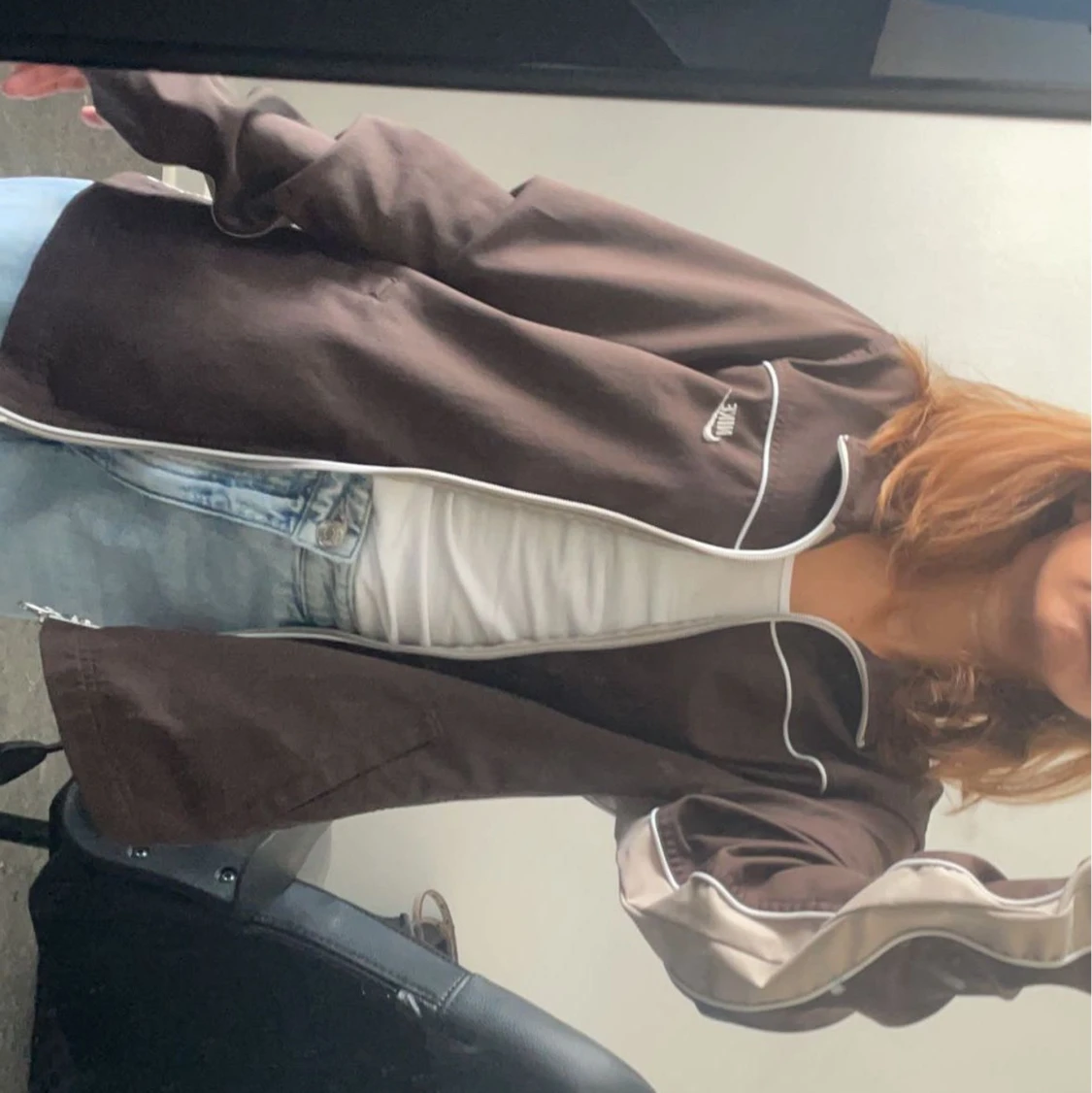 Brun Nike kofta  - 90