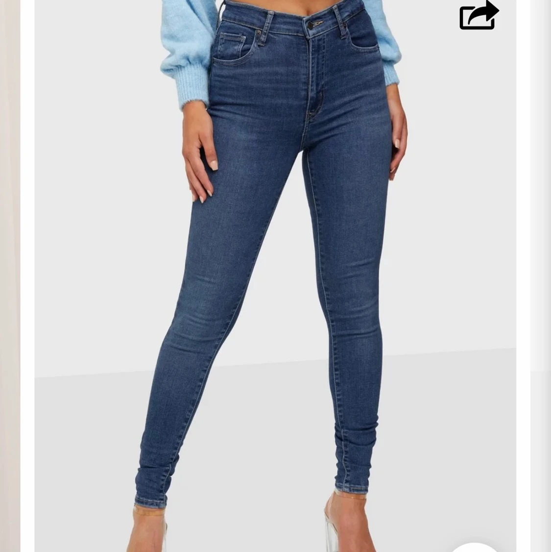 Levis Super skinny strl 42