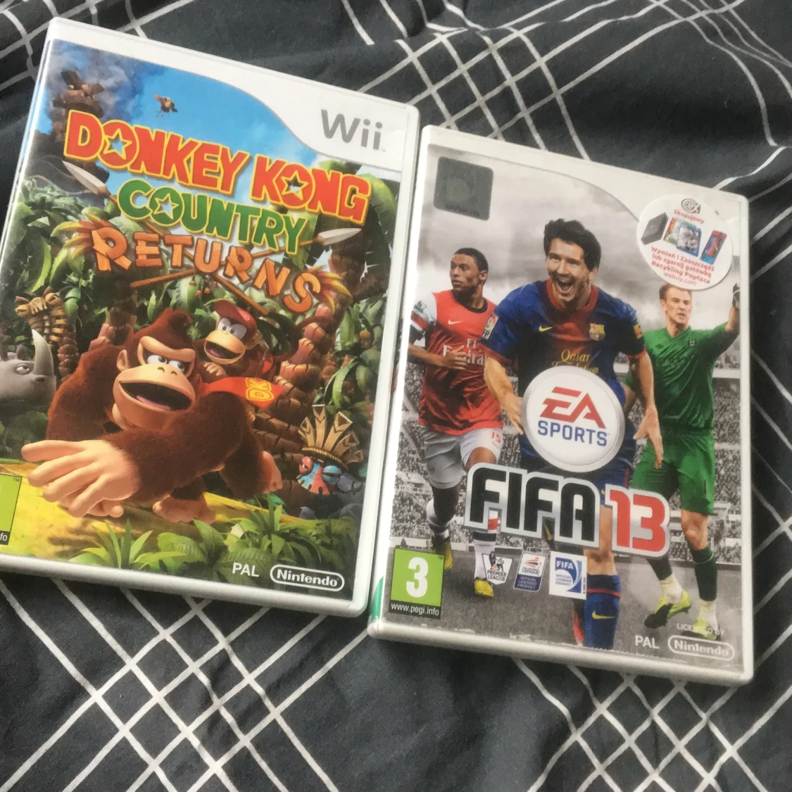 Donkey kong/fifa 13 wii