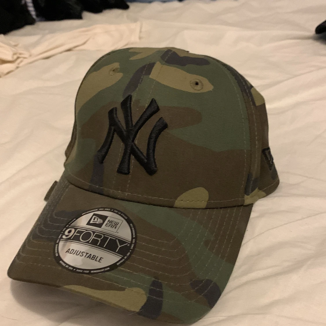 Camouflage keps/ NY yankees