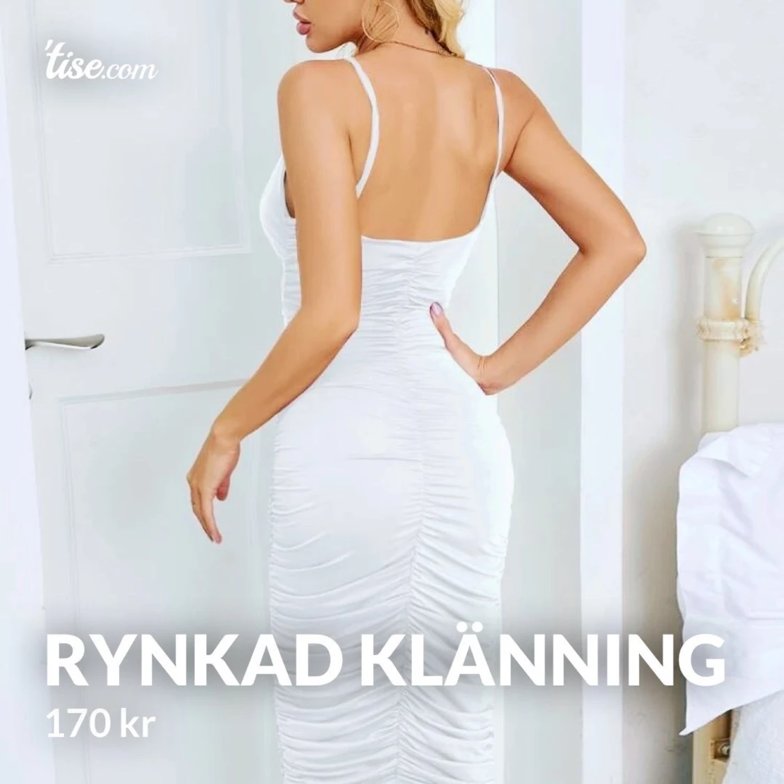 Rynkad klänning