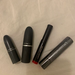Läppstift - 4 läppstift i olika färger, endast testade 
