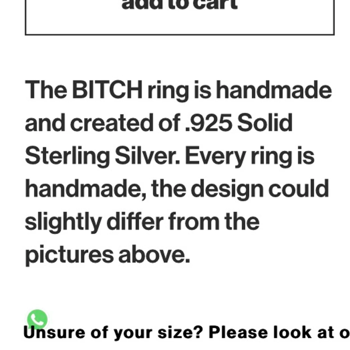 B*tch ring - 91