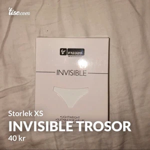 Invisible trosor  - Fått hem fel storlek så säljer dessa helt nya trosor utan söm, fler bilder finns 💖🤍 storlek XS/S
