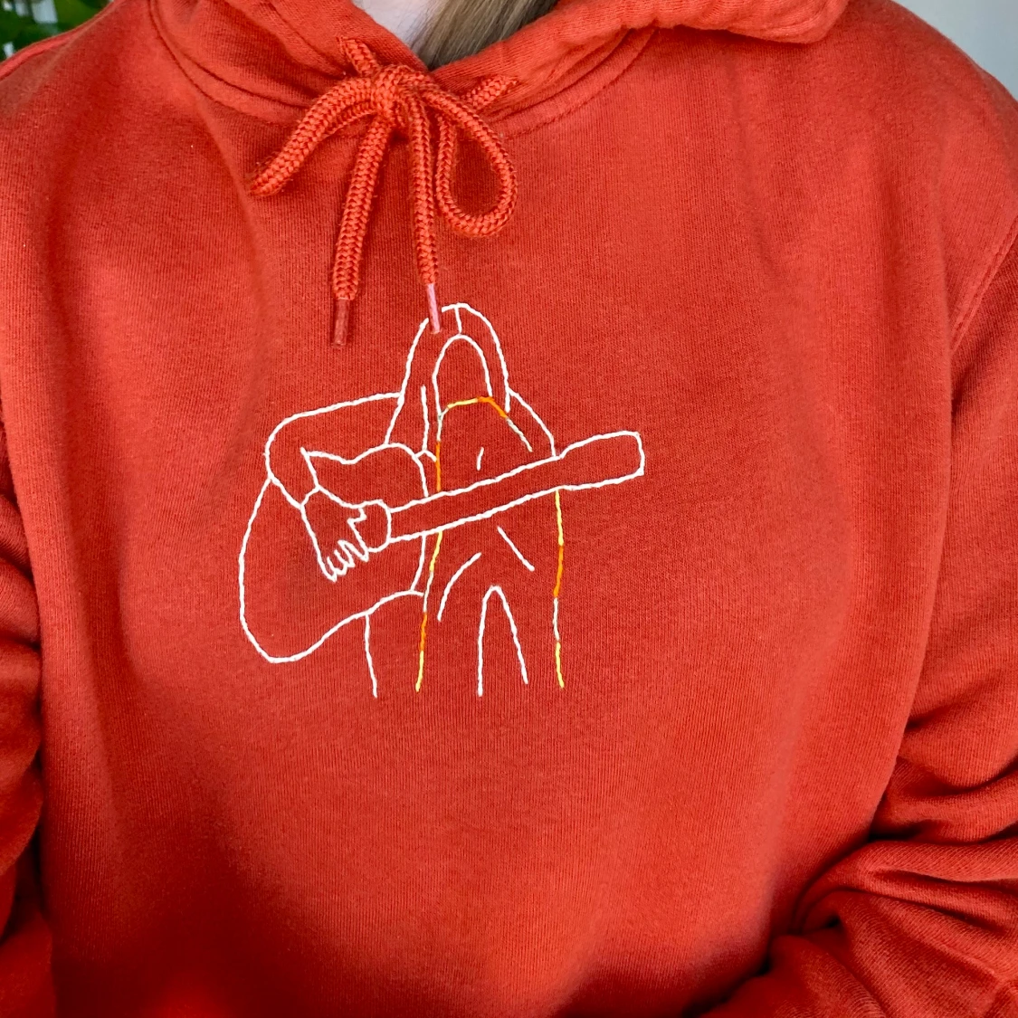 Broderad tröja - 91