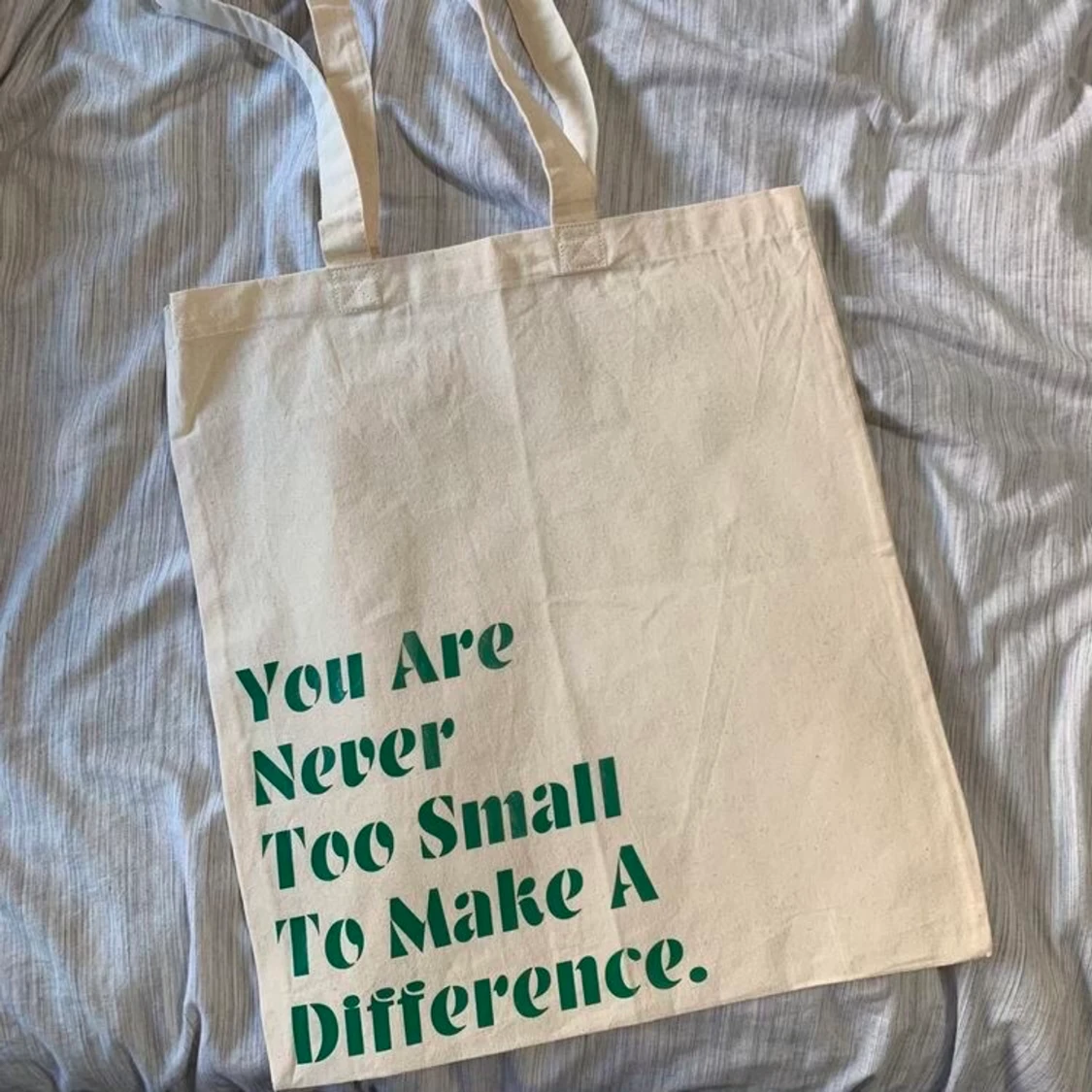 Tote bag tygväska med tryck