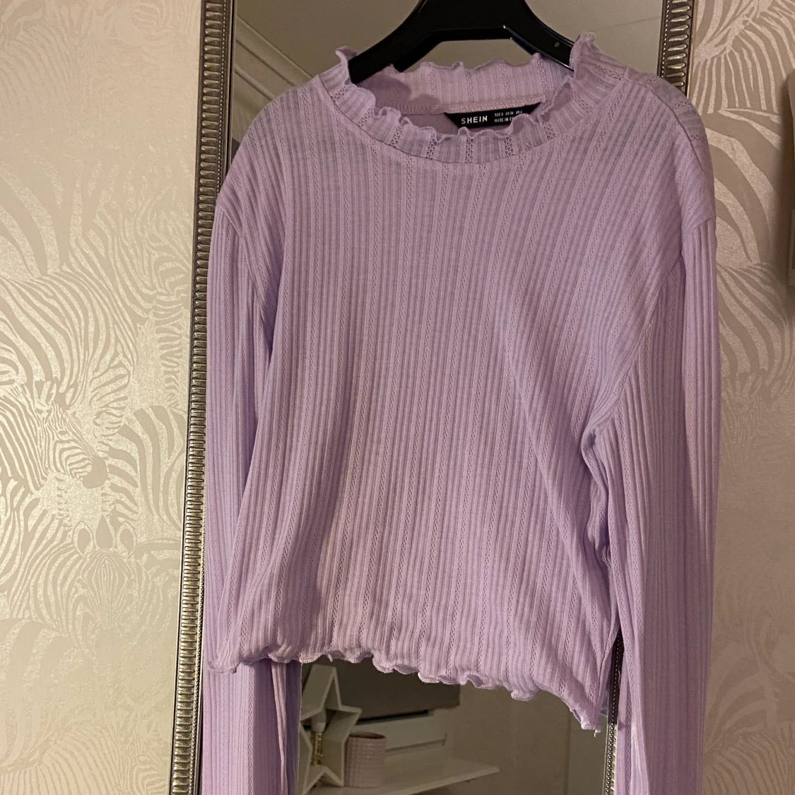Lila långärmad  - 90