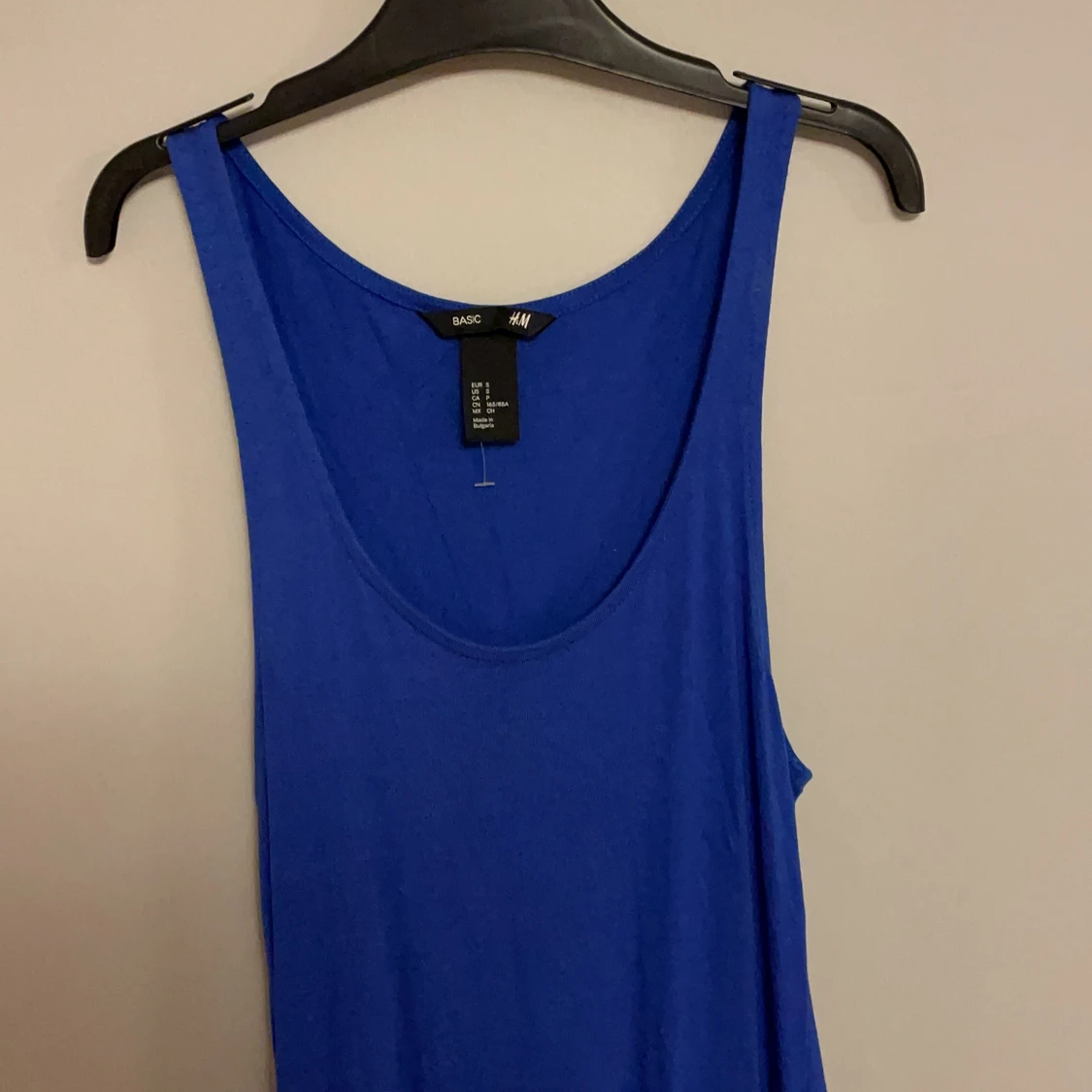 Mörkblå långklänning strl S - 90