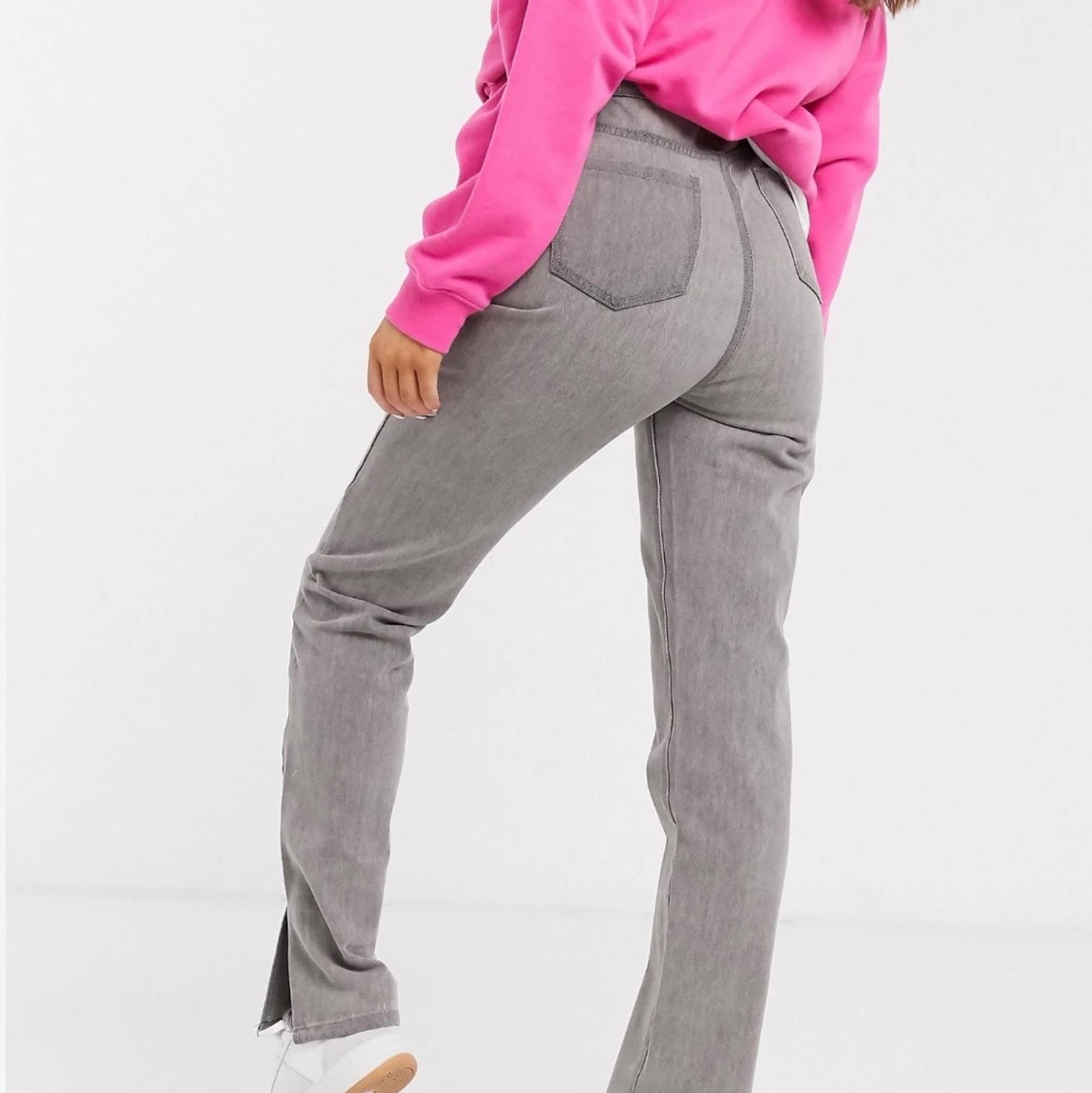 Gråa jeans stl 34  - 91