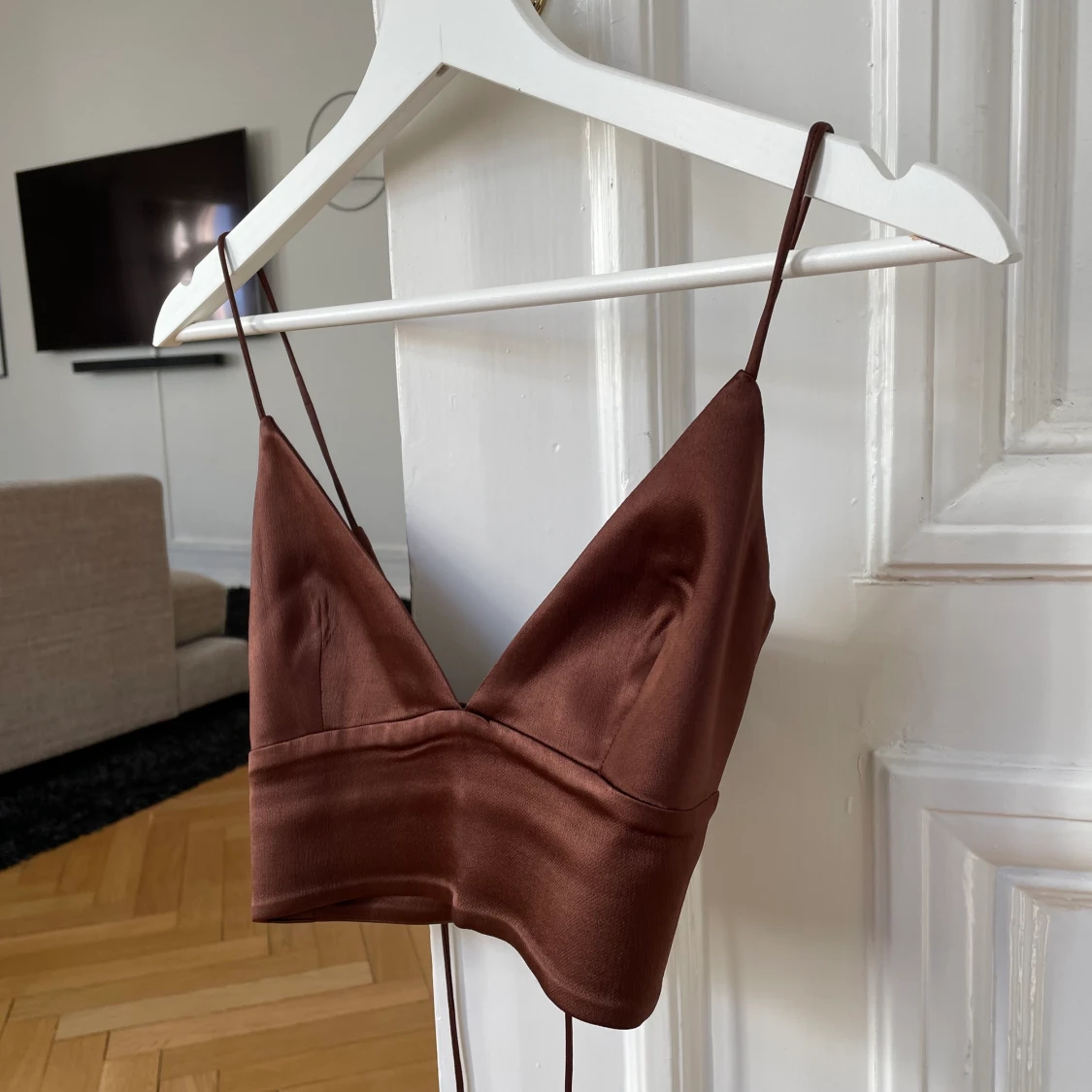 Brun topp zara  - 91