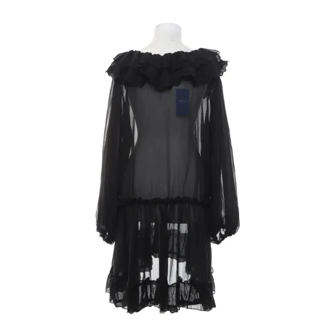 Underbar Vacker Svart Klänning - 90