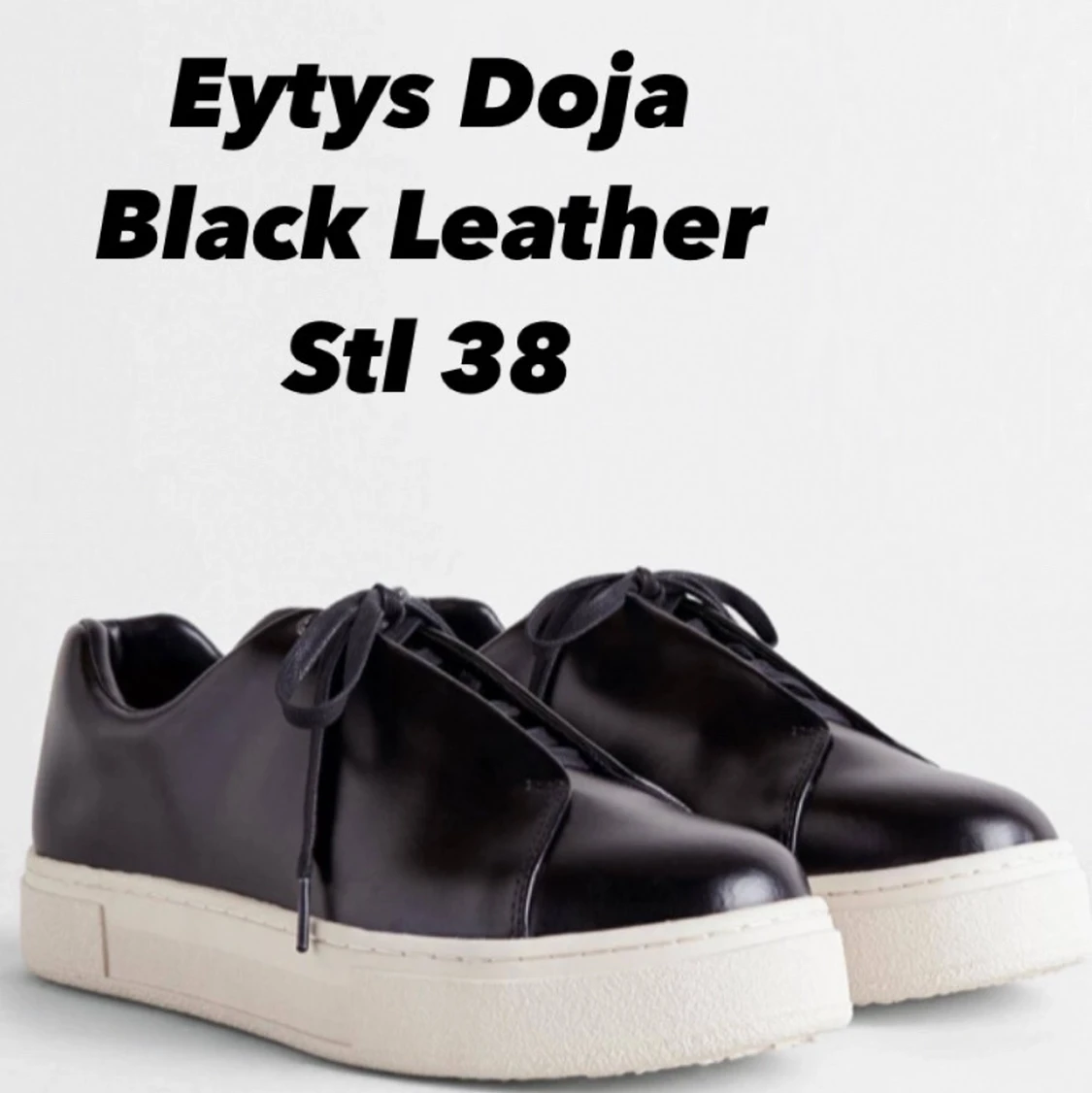 Eytys Doja Black Leather