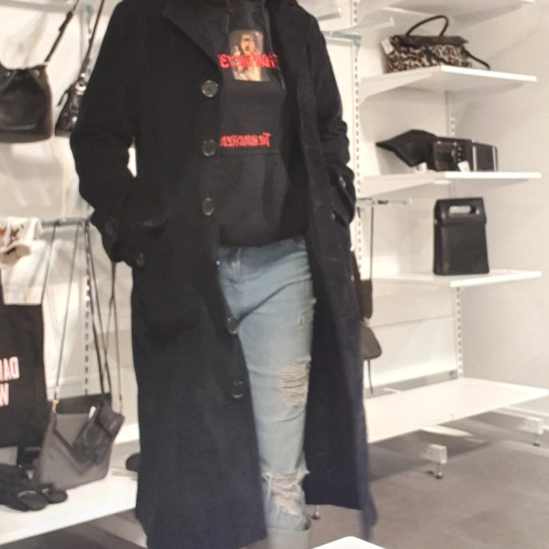 Lång Manchester kappa  - 90