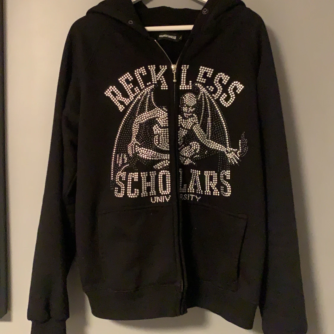 Reckless scholars zip upp hoodie