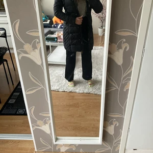 Rock and blue jacka - Storlek 36, äkta päls lång modell