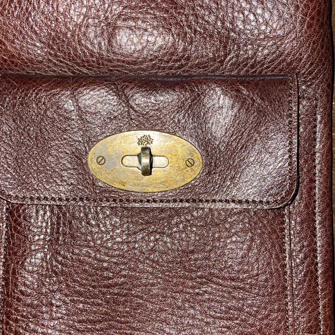 Mörkbrun väska - 90