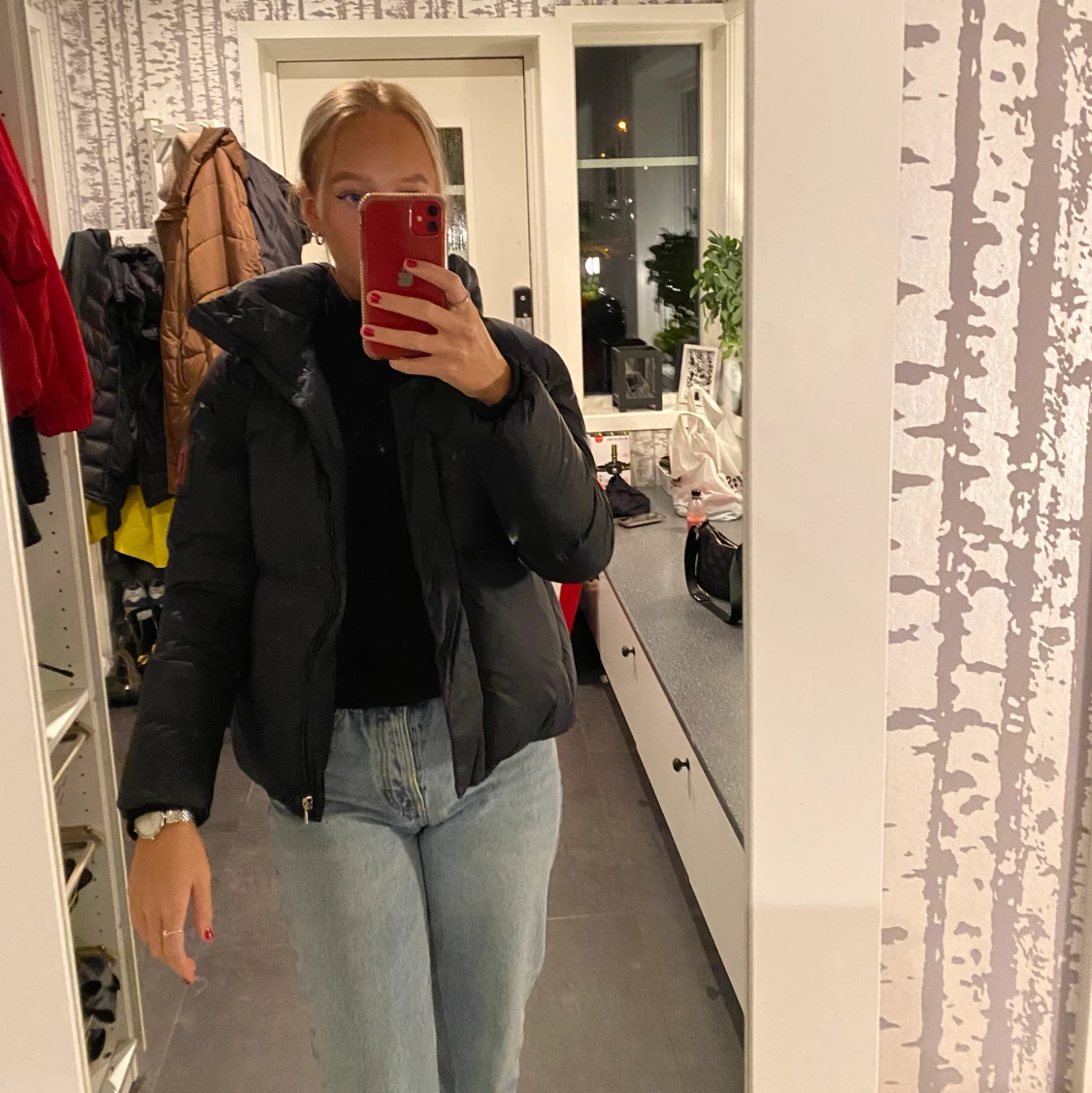 Jättefin vinterjacka