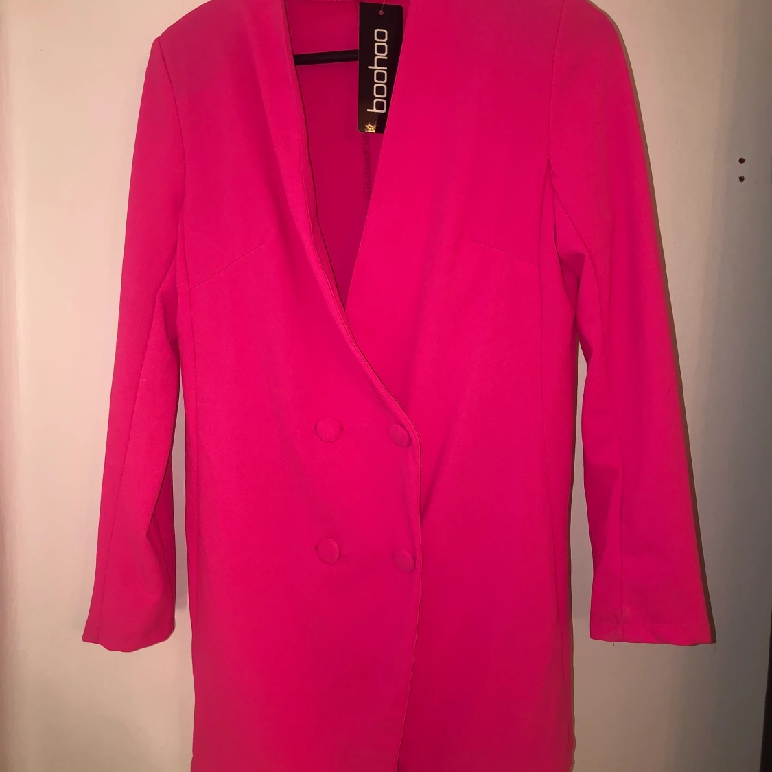 Rosa kavajklänning - 90