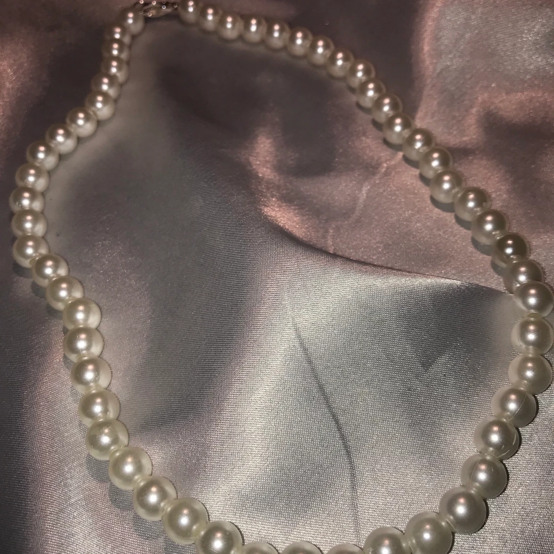 Pärl halsband  - 90