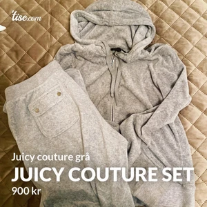 Juicy couture dress/set - I grått. Bilden är min (finns även på Tise, @jdell). Koftan är i S och byxorna är i M. 