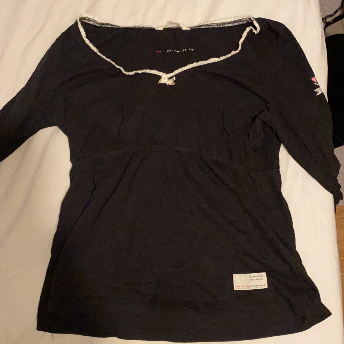 Svart Odd molly topp - 90