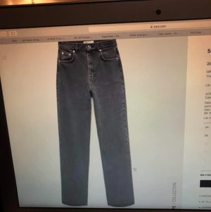 Zara- 90’s Full Lenght - Säker dessa mörk gråa jeans från Zara. Inköpta i november 2020. Säljer pga att de inte passar mig längre. Fint skick 