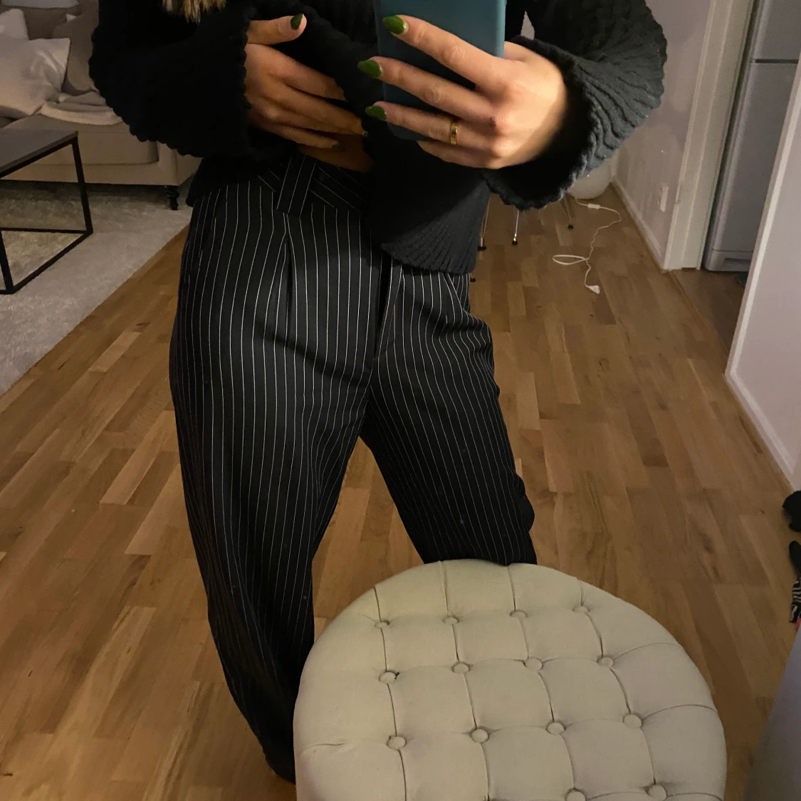 Randiga vida byxor  - 91