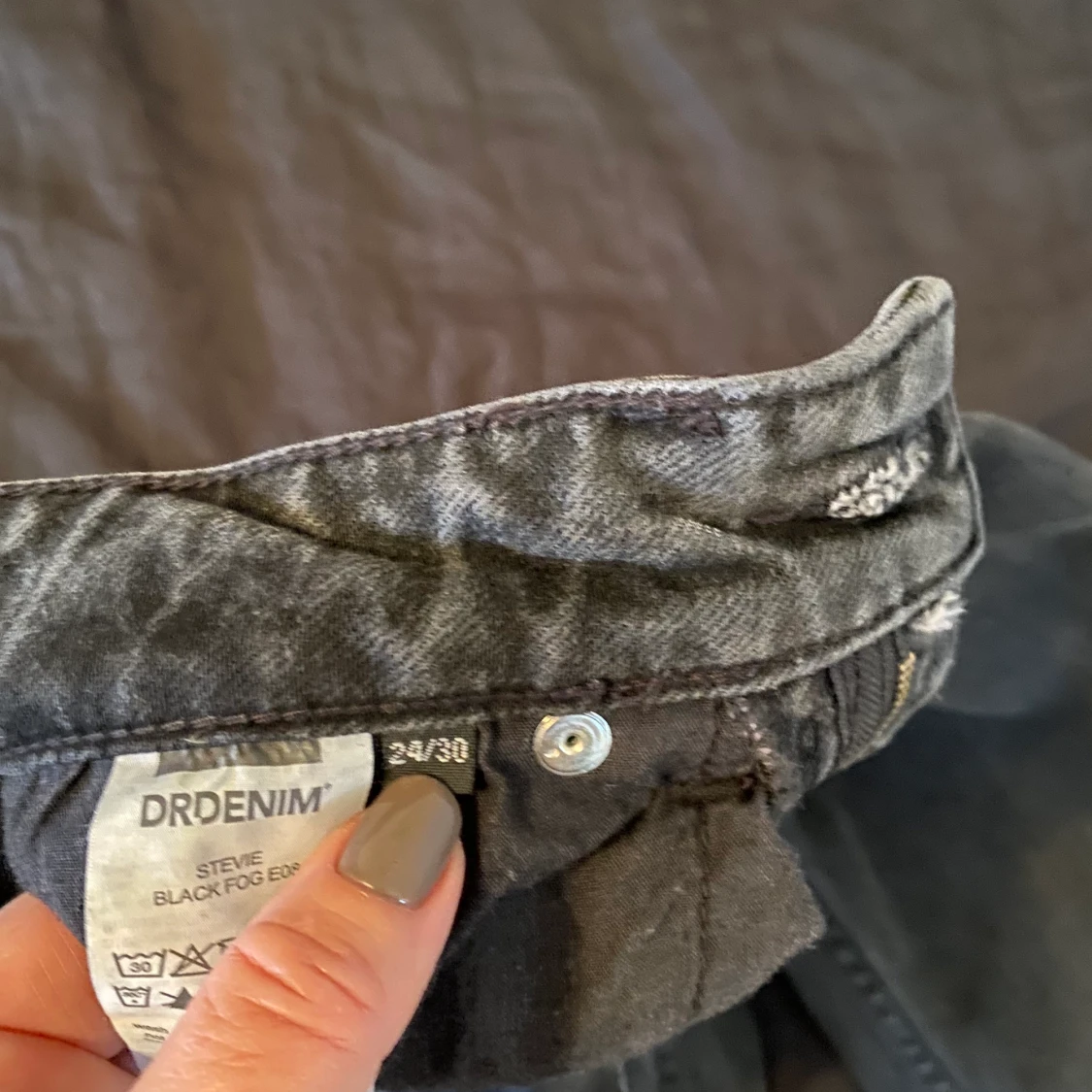 Dr Denim svarta jeans - 91