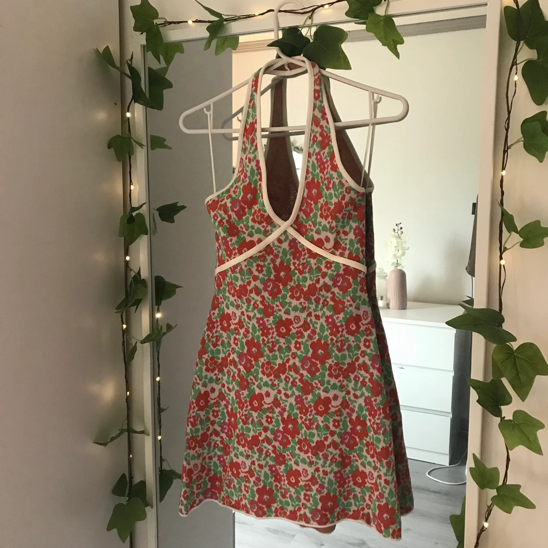 Zara halterneck klänning