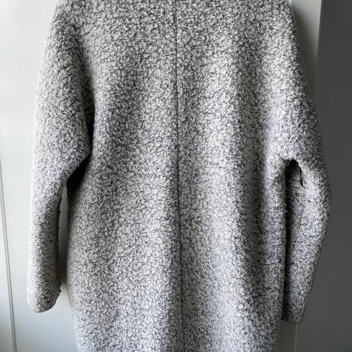 Gråmelerad kappa H&M strl 38 - 90