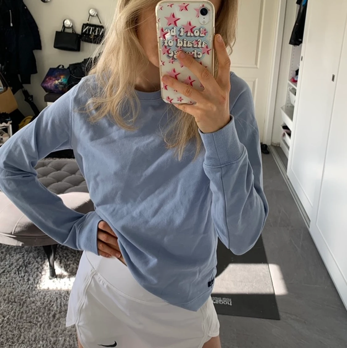 Gosig collagetröja 💙🐬🐬 - 90