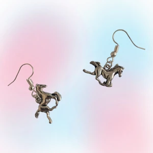 Handgjorda örhängen  - Handgjorda örhängen med hästar 🐎 Skriv om du har funderingar 💗