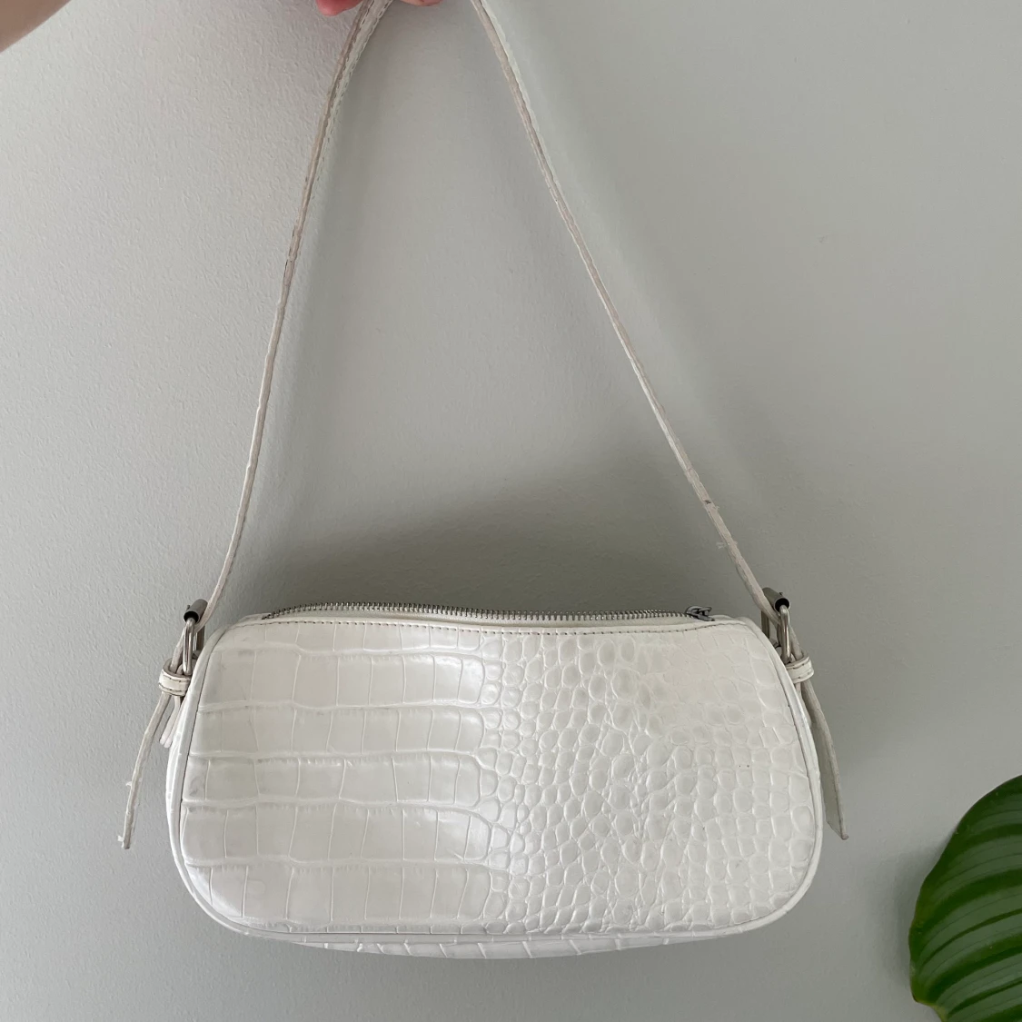 Vit handväska - 90