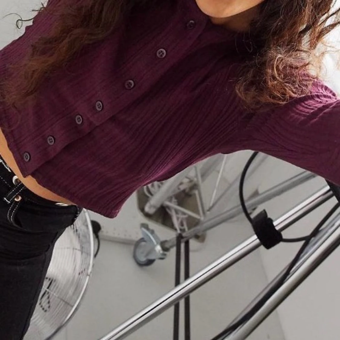 Vinröd kofta från ASOS - 90