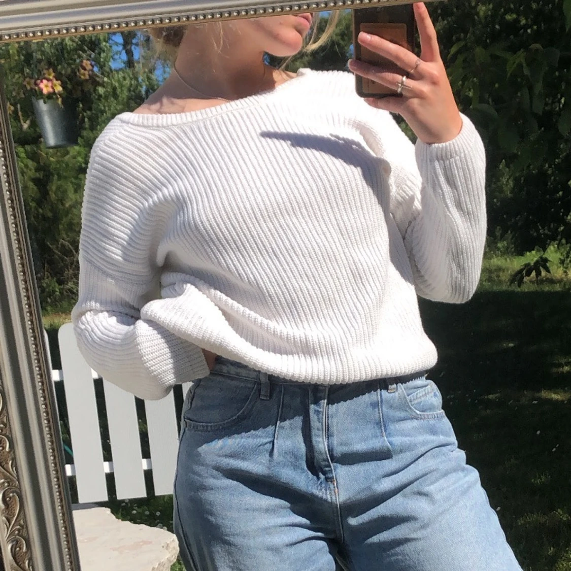 Stickad tröja  - 90