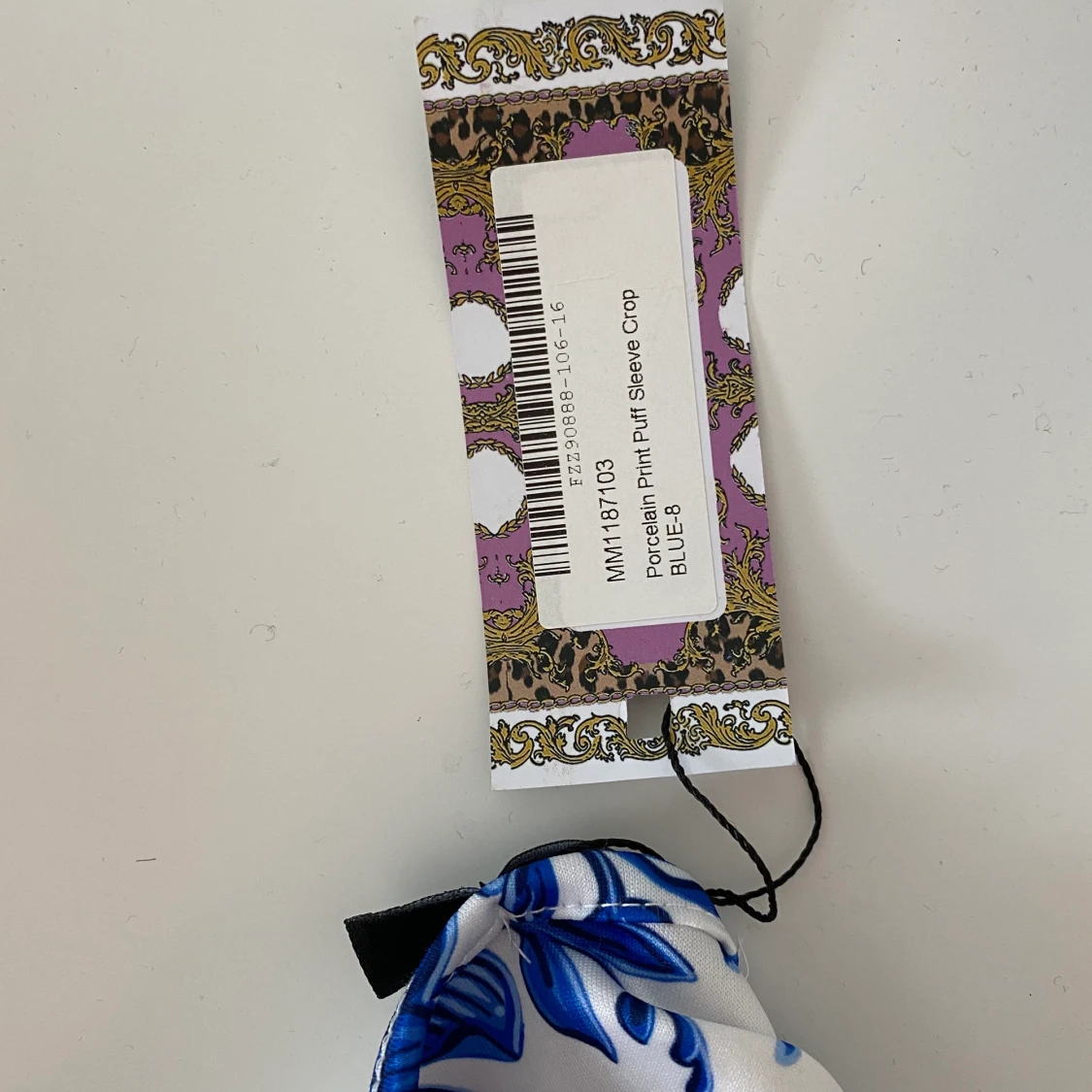 Boohoo crop top storlek 8 - 91