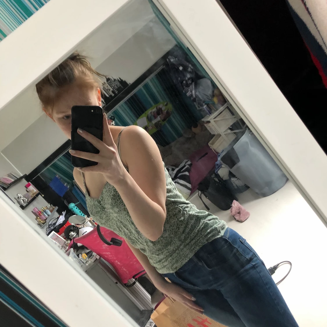 Blommigt linne  - 90